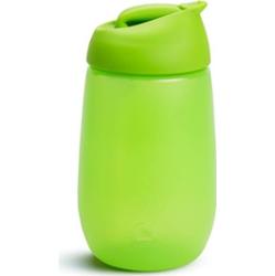 Munchkin Simple Clean butelka dla niemowląt ze słomką Green 12 m+ 296 ml