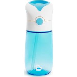 Munchkin Flip & Go kubek ze słomką 18 m+ Blue 355 ml