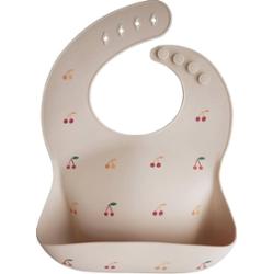 Mushie Silicone Baby Bib śliniak Cherries 1 szt.