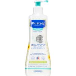 Mustela Bébé Stelatopia oczyszczający żel do mycia dla dzieci i niemowląt do skóry suchej i atopowej 500 ml