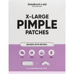 breakout + aid Pimple Patches X-Large antytrądzikowa pielęgnacja punktowa z retinolem 5 szt.