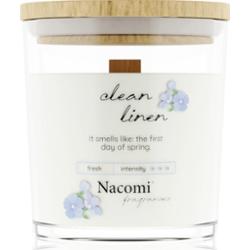 Nacomi Soy Candle Home Fragrances świeczka zapachowa z drewnianym knotem 140 g