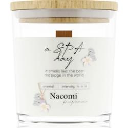 Nacomi Soy Candle Home Fragrances świeczka zapachowa z drewnianym knotem 140 g