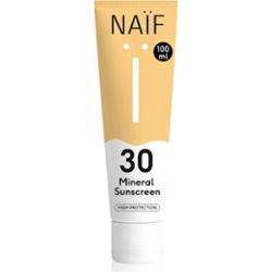 Naif Sun Mineral Sunscreen SPF 30 ochronny krem do opalania SPF 30 wodoodporny 100 ml