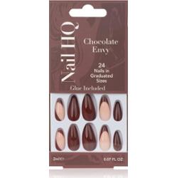 Nail HQ Almond sztuczne paznokcie Chocolate Envy 24 szt.
