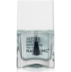 Nails Inc. Better on Top ochronny lakier nawierzchniowy z połyskiem 14 ml