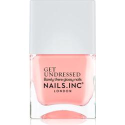 Nails Inc. Get Undressed lakier pielęgnujący do paznokci odcień Always Undressed 14 ml