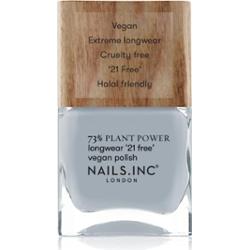 Nails Inc. Plant Power długotrwały lakier do paznokci odcień Fresh Air Don't Care 14 ml