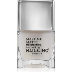 Nails Inc. Better on Top Matte szybkoschnący lakier bazowy do paznokci z matowym wykończeniem 14 ml