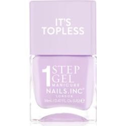 Nails Inc. It’s Topless lakier hybrydowy do paznokci dla długotrwałego efektu odcień Hailey 14 ml