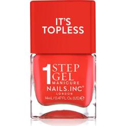 Nails Inc. It’s Topless lakier hybrydowy do paznokci dla długotrwałego efektu odcień Jennifer 14 ml