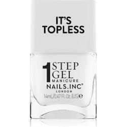 Nails Inc. It’s Topless lakier hybrydowy do paznokci dla długotrwałego efektu odcień Reese 14 ml