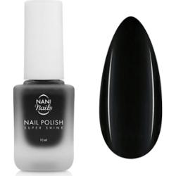 NaniNails NANI Super Shine długotrwały lakier do paznokci odcień Black Velvet 10 ml