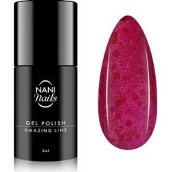 NaniNails NANI Amazing Line lakier hybrydowy do paznokci odcień Crimson Confetti 5 ml