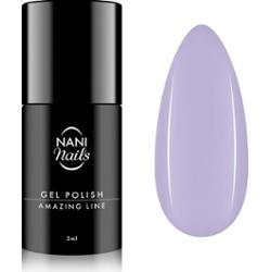 NaniNails NANI Amazing Line lakier hybrydowy do paznokci odcień Cloudy Lilac 5 ml