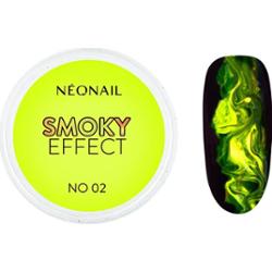 NEONAIL Effect Smoky puder koloryzujący do paznokci odcień No. 02 Yellow 2 g