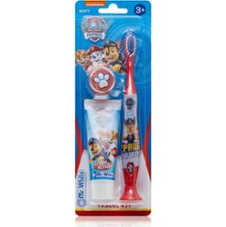 Nickelodeon Paw Patrol Travel Kit zestaw do pielęgnacji zębów dla dzieci 3y+ Soft 1 szt.