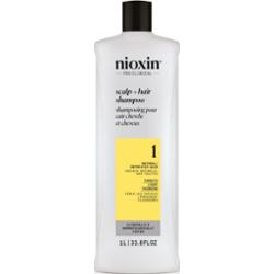 Nioxin System 1 szampon przeciw wypadaniu włosów 1000 ml