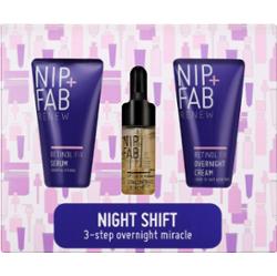 NIP+FAB Retinol Fix Night Shift zestaw do pielęgnacji skóry twarzy z retinolem