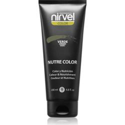 Nirvel Nutre Color odżywcza maseczka tonująca do włosów odcień Verde Green Vert 200 ml