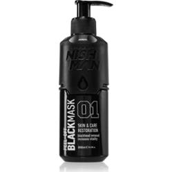 Nishman Peel-Off Black Mask Restoration 01 - maska na twarz do skóry trądzikowej, 200ml