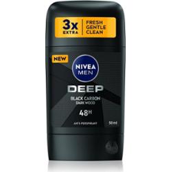 NIVEA MEN Deep antyperspirant w sztyfcie dla mężczyzn Black Carbon Dark Wood 50 ml