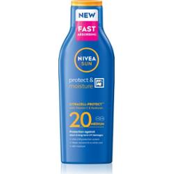 NIVEA SUN Protect & Moisture mleczko do opalania SPF 20 200 ml