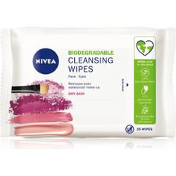 Nivea Face Cleansing delikatne chusteczki oczyszczające z mlekiem migdałowym 25 szt.