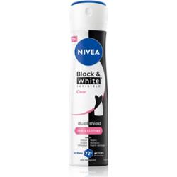 NIVEA Invisible Black & White Clear antyperspirant w sprayu dla kobiet 150 ml