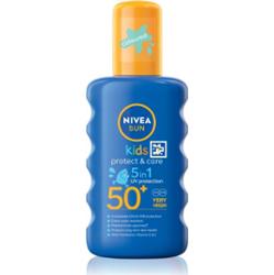 Nivea Sun Kids kolorowy spray do opalania dla dzieci SPF 50+ 200 ml