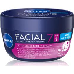 NIVEA Facial Night lekki krem na noc 7 in 1 100 ml