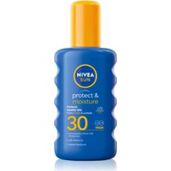 NIVEA SUN Protect & Moisture spray nawilżający do opalania SPF 30 200 ml