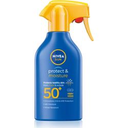 NIVEA SUN Protect & Moisture spray nawilżający do opalania SPF 50+ 250 ml