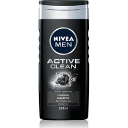 NIVEA MEN Active Clean żel pod prysznic dla mężczyzn 250 ml
