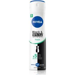 NIVEA Invisible Black & White Fresh antyperspirant w sprayu dla kobiet 150 ml
