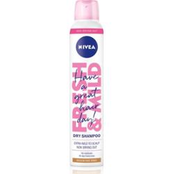NIVEA Fresh Revive suchy szampon do zwiększenia objętości Medium Tones 200 ml