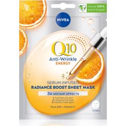 NIVEA Q10 Energy maseczka przeciwzmarszczkowa w płachcie 1 szt.
