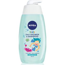 Nivea 2 in Shower & Shampoo - Żel i szampon dla dzieci 2 w 1 o zapachu jabłkowym - 500ml
