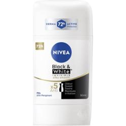 NIVEA Black & White Invisible Silky Smooth antyperspirant w sztyfcie 50 ml
