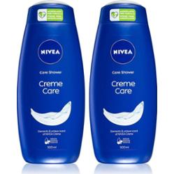 NIVEA Creme Care kremowy żel pod prysznic wygodne opakowanie 2 x 500 ml