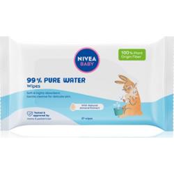 NIVEA BABY Pure Water odświeżające chusteczki nawilżane 57 szt.