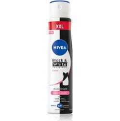 NIVEA Invisible Black & White Clear antyperspirant w sprayu dla kobiet 250 ml