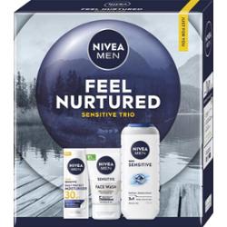 NIVEA MEN Feel Nurtured zestaw upominkowy do ciała i twarzy