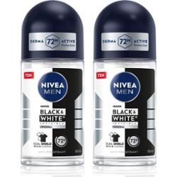 NIVEA MEN Black & White Invisible Original antyperspirant w kulce wygodne opakowanie