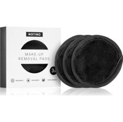Notino Spa Collection Make-up removal pads płatki do demakijażu z mikrofibry wielokrotnego użytku odcień Black 3 szt.