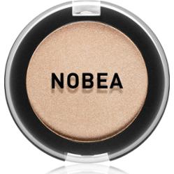 NOBEA Day-to-Day Mono Eyeshadow cienie do powiek z brokatem odcień Toasted almond 3,5 g