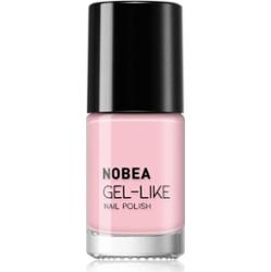 NOBEA Day-to-Day Gel-like Nail Polish lakier do paznokci z żelowym efektem odcień Base shade #N01 6 ml