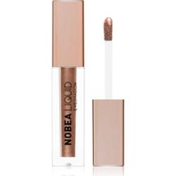 NOBEA Metal Liquid Eyeshadow cienie do powiek w płynie odcień Coffee #E04 4 ml