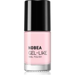 NOBEA Day-to-Day Gel-like Nail Polish lakier do paznokci z żelowym efektem odcień Misty rose #N59 6 ml