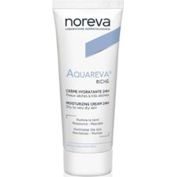 Noreva Aquareva Rich Moisturizing Cream 24h krem odżywczy intensywnie nawilżający 40 ml